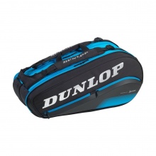 Dunlop Tennis-Racketbag Srixon FX Performance (Schlägertasche, 3 Hauptfächer) schwarz/blau 8er